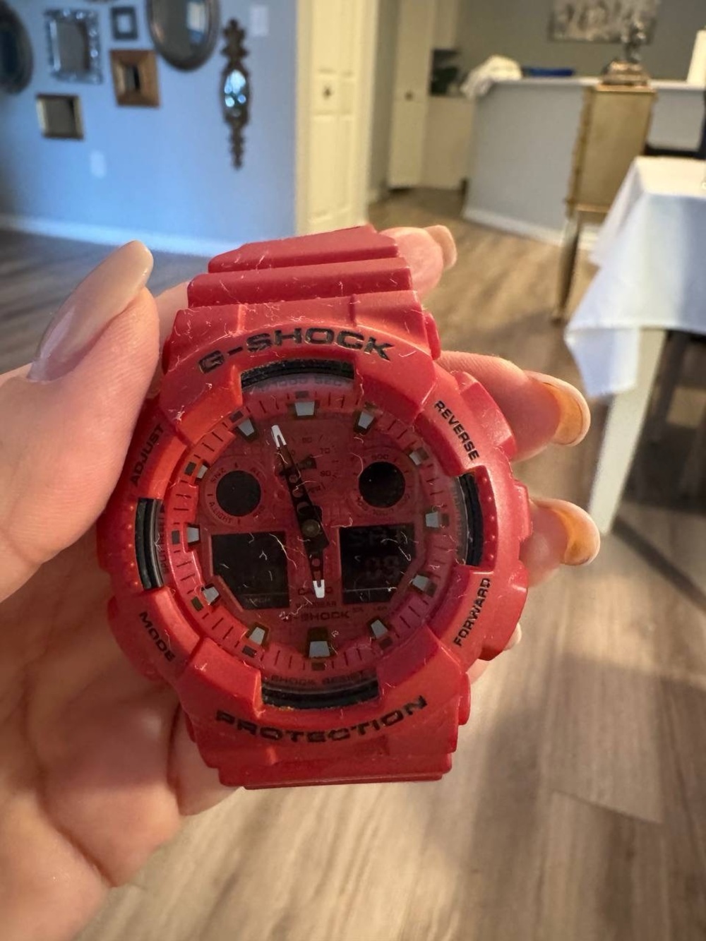 G-Shock Red Analog-Digital Sport Watch